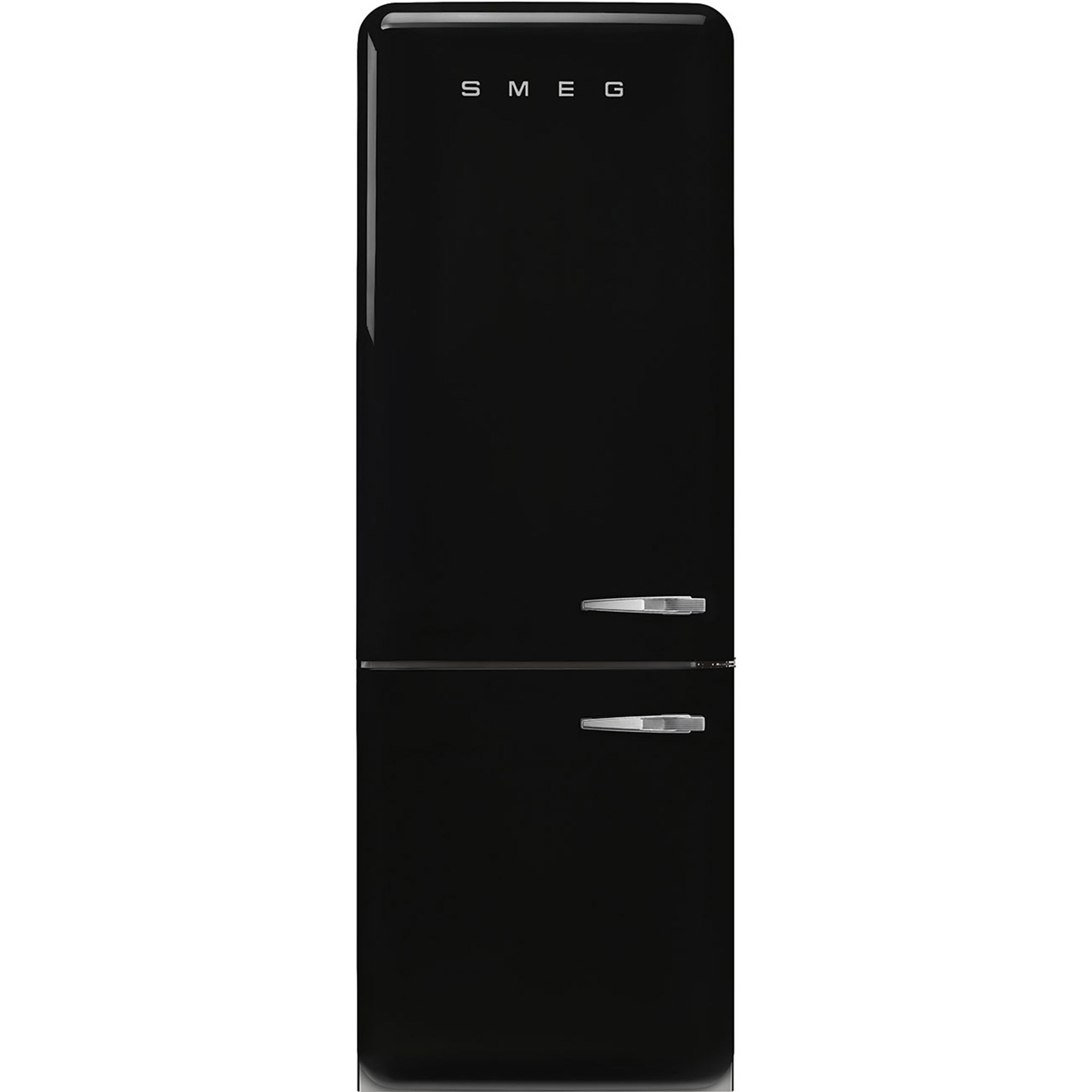 Smeg FAB38LBL6 venstrehængt køle/fryser 70 cm, sort
