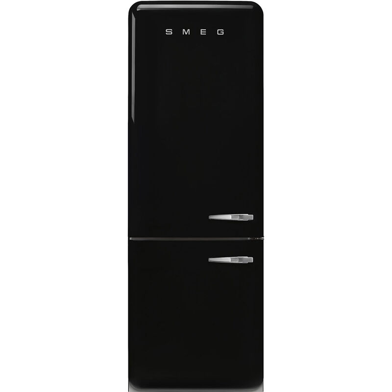 Smeg FAB38LBL6 venstrehængt køle/fryser 70 cm, sort
