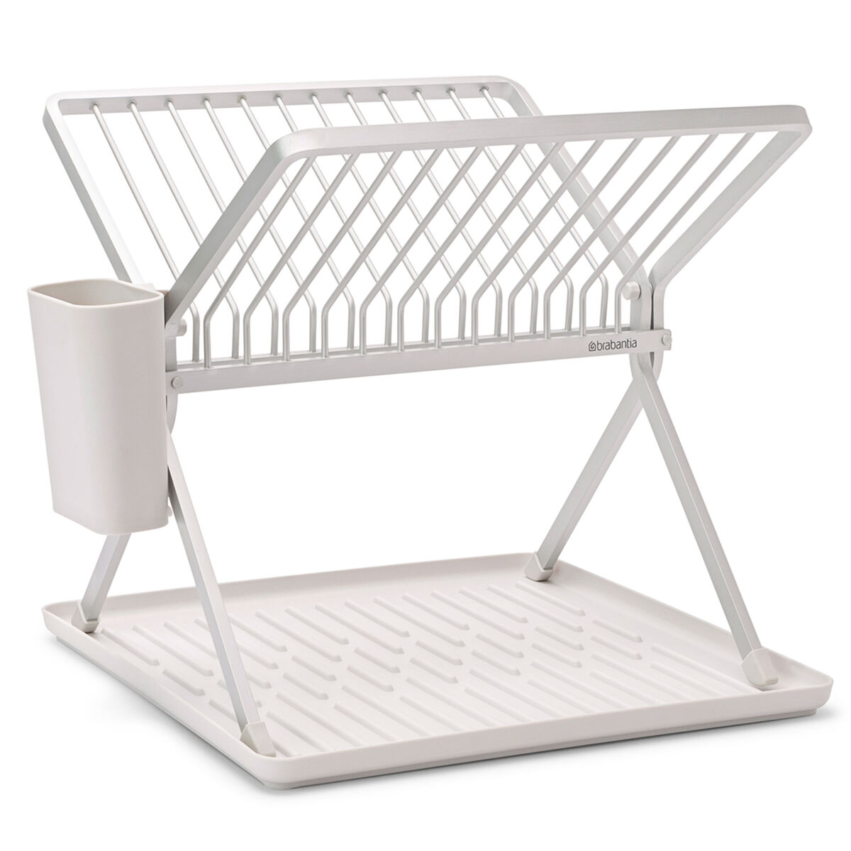 SinkSide hopfällbart diskställ, ljusgrå