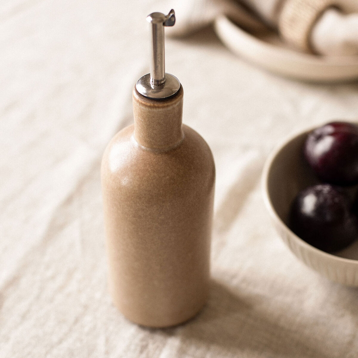 Palermo oljeflaska small 24 cm, beige