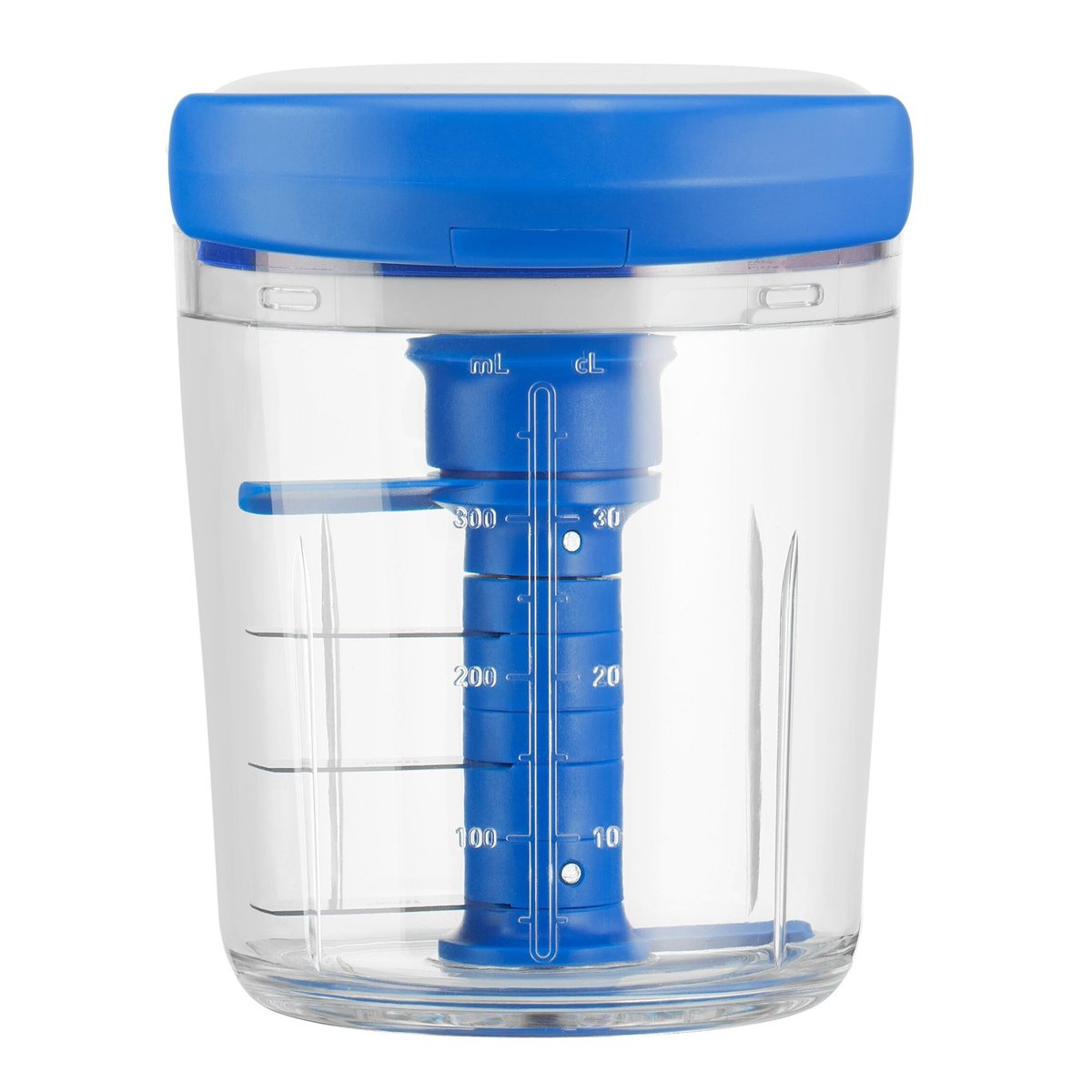 Chop & Shaker minihackare 450 ml, blå