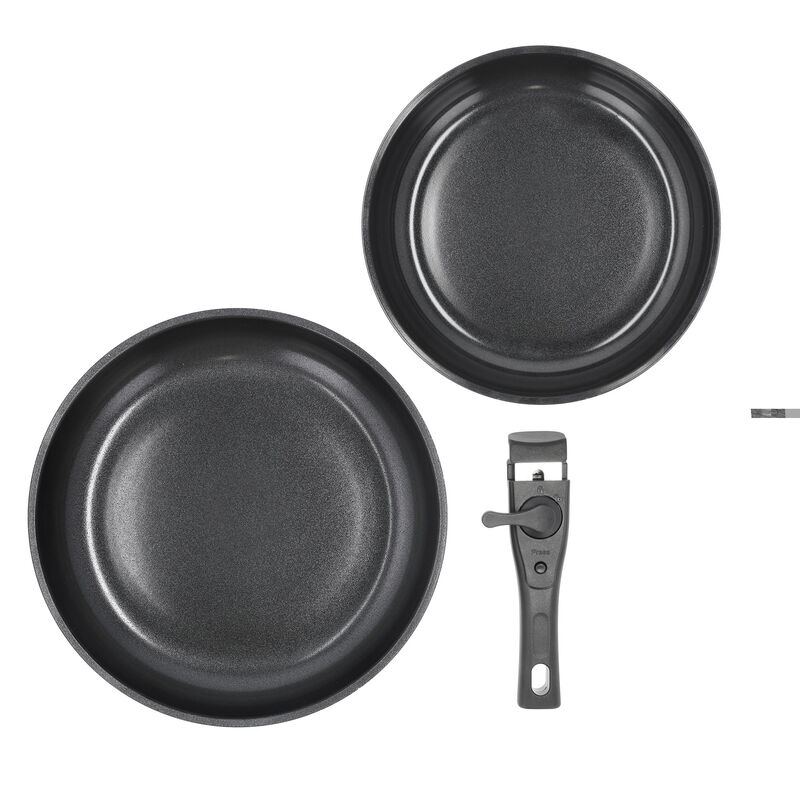 Holm paistinpannusetti irrotettavalla kahvalla, 24+28 cm