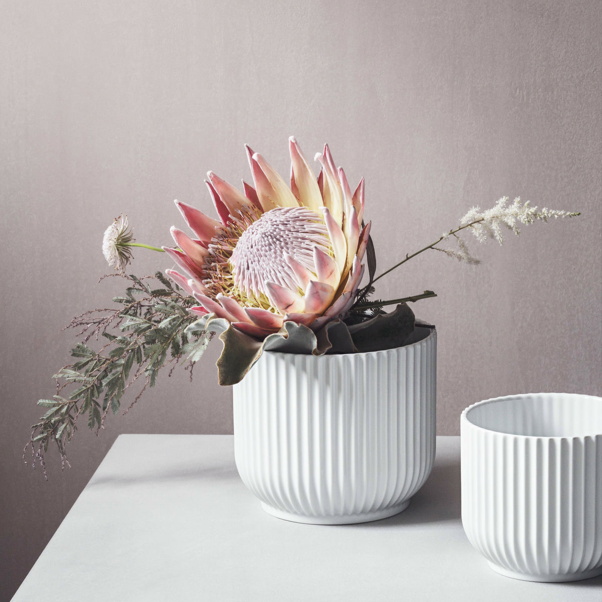 Flowerpot, stor (H 18,9 x Ø 18 cm.)