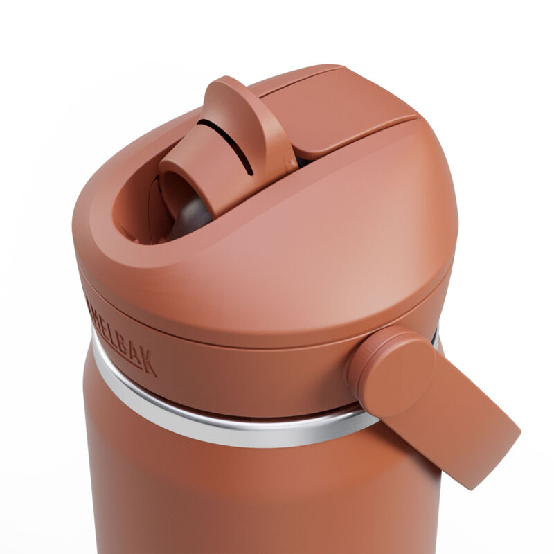 Thrive Flip Straw drikkeflaske 0,75 liter, sierra red