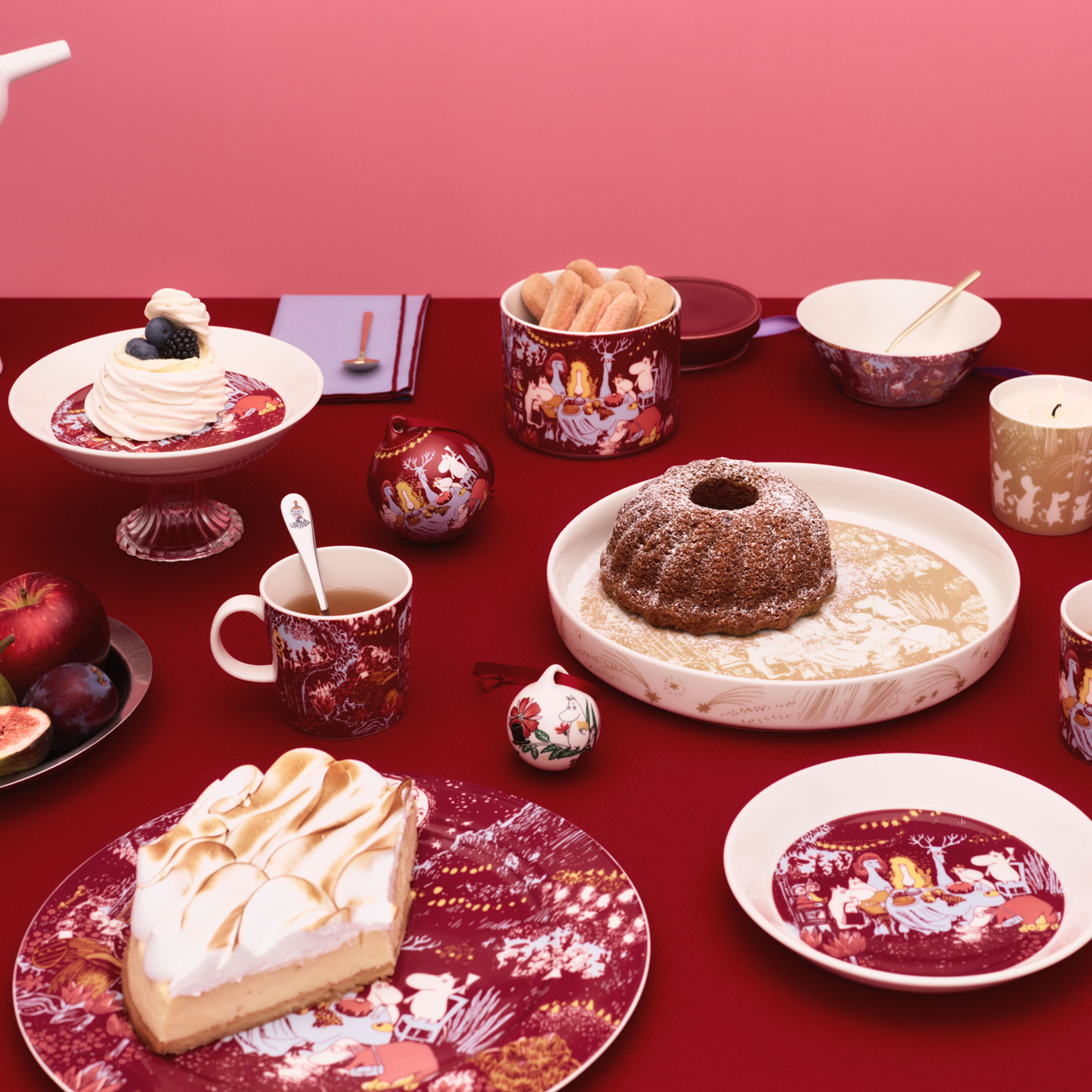 Arabia Mumin Festliga Stunder Serveringsfat 30 cm 