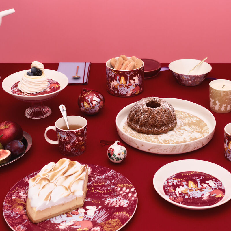 Arabia Mumin Festliga Stunder Serveringsfat 30 cm 