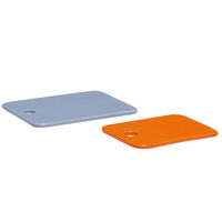 Hübsch Amare Smørplatter, lyseblå/orange