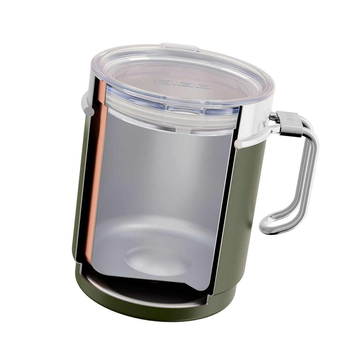 SIGG Travel mug 0,3 litraa, roasted green