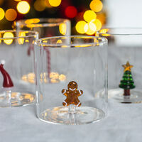 Tumblerglas 4 st, jultema