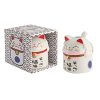 Kawaii Lucky Cat krus 35 cl, blå