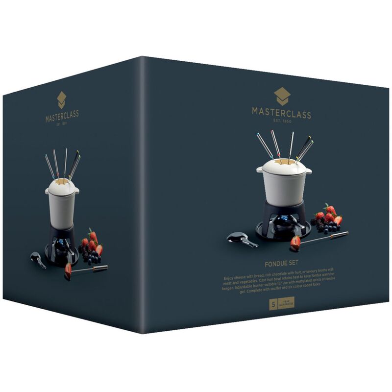 Cast Iron Fondue Set