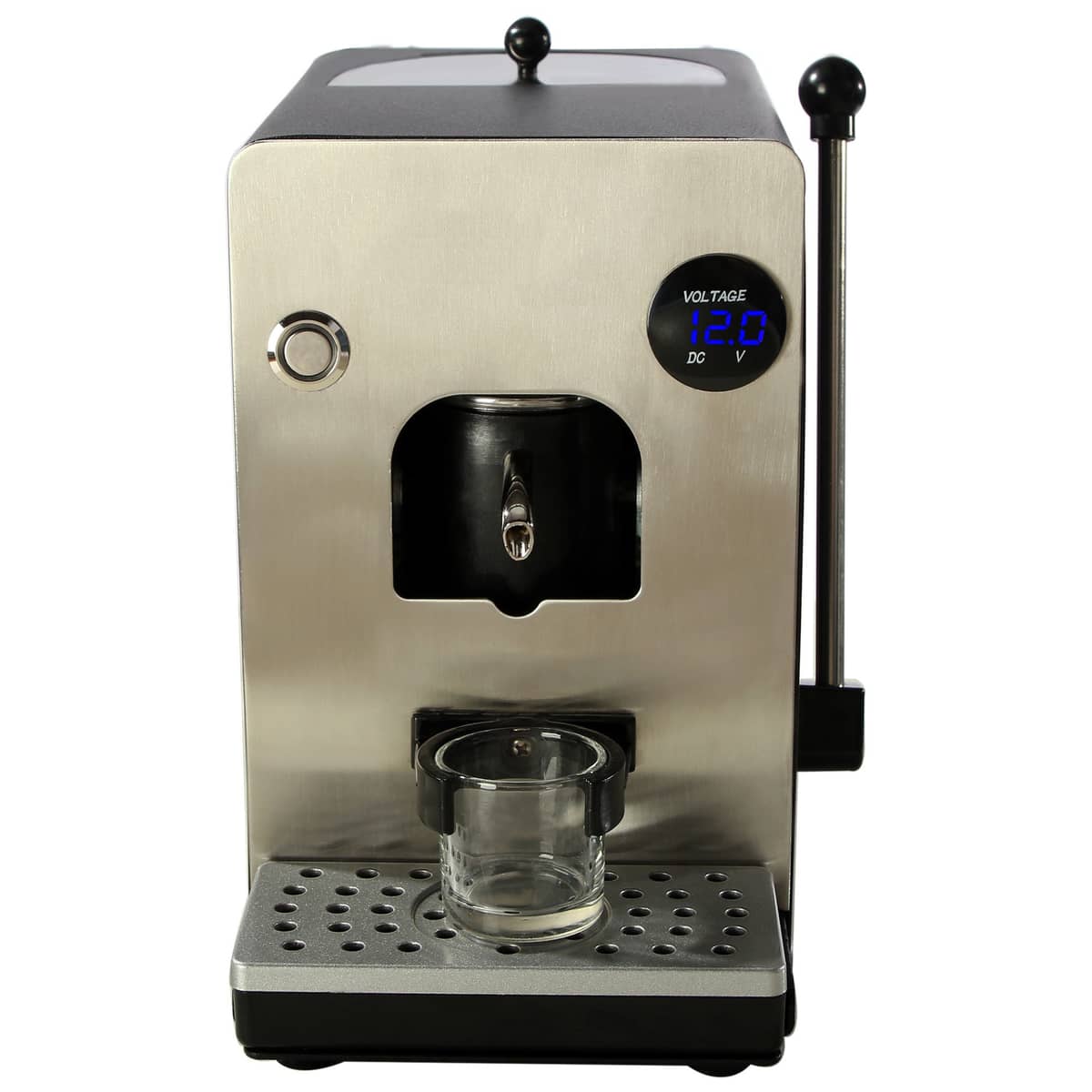 ALLFREE® espressokone kapseleilla, musta/teräs