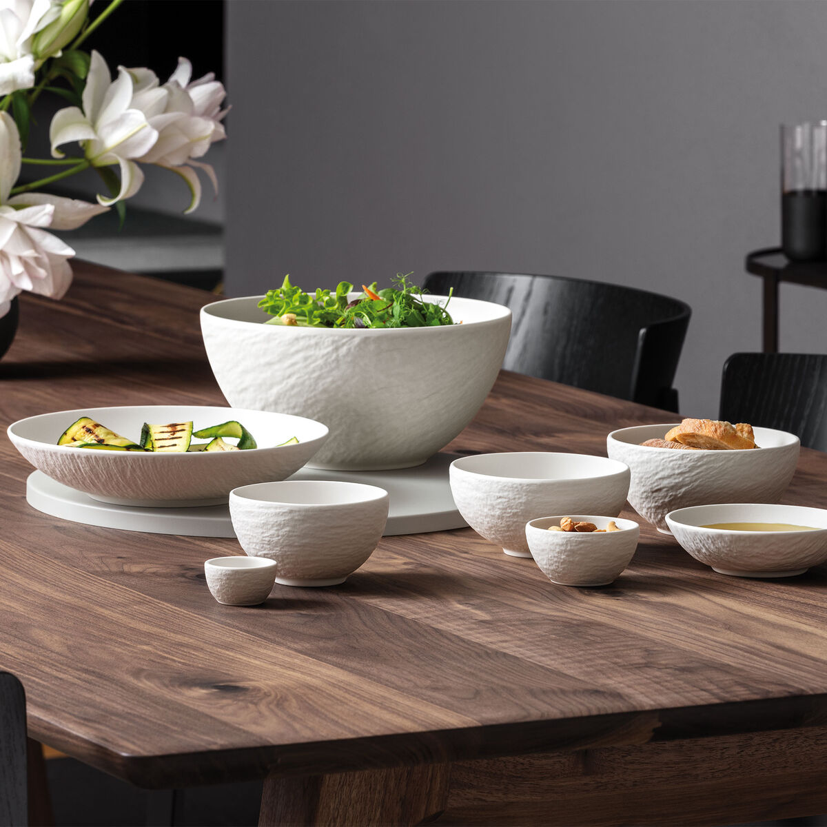 Villeroy & Boch Manufacture Rock Blanc Skål Ø13 cm, hvid