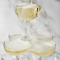 Crispy Gatsby champagneglas, 2 stk. klar