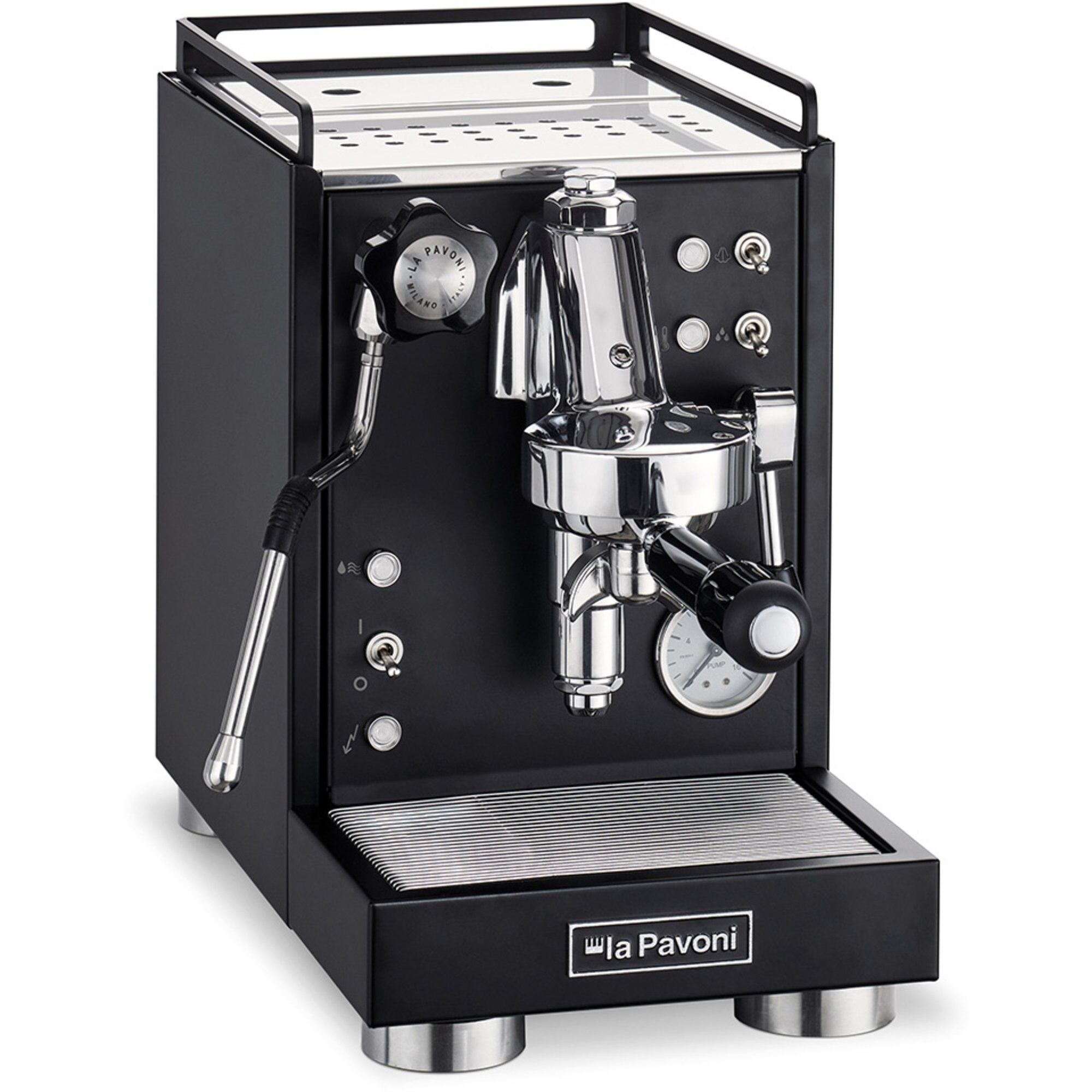 Alternativ bild 1 för La Pavoni Cellini Mini espressomaskin, mattsvart