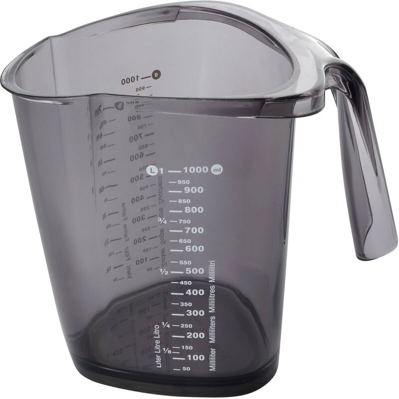 Målekande 1 liter, grå