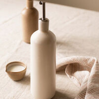 Palermo oljeflaska medium 30 cm, offwhite