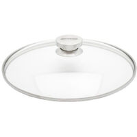 Glasslokk Stålknopp 20 cm 