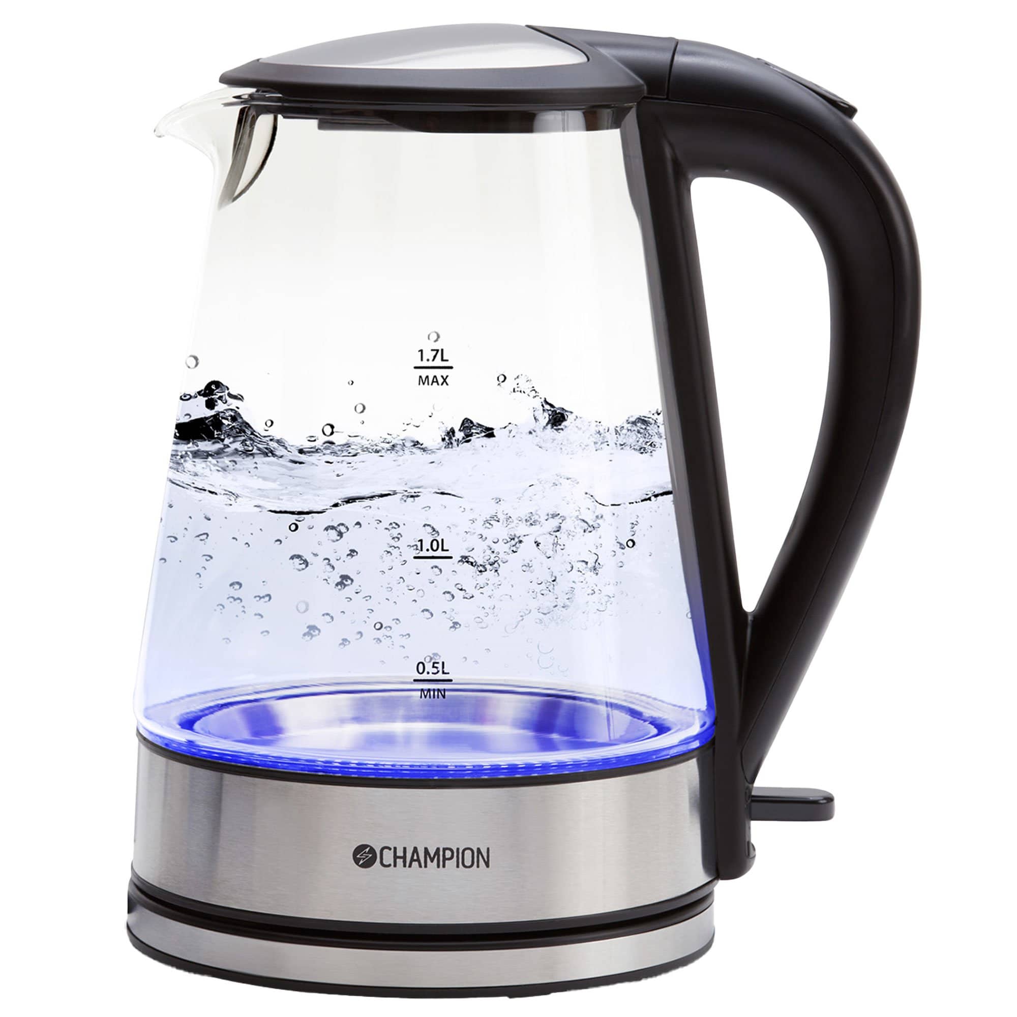 Produktfoto för Champion VK220 vattenkokare 1,7 liter, glas