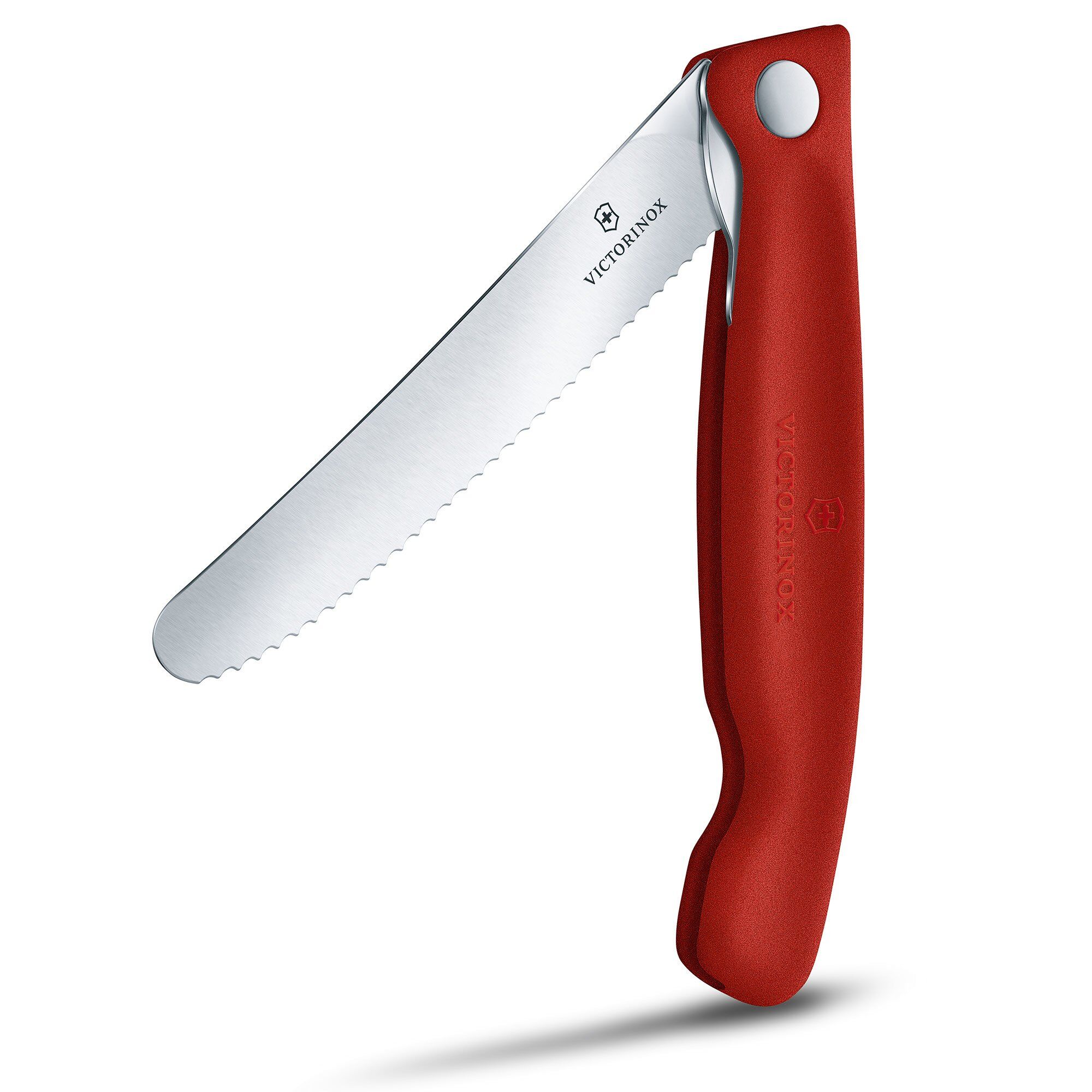 Alternativ bild 1 för Victorinox Swiss Classic fällbar skalkniv, röd