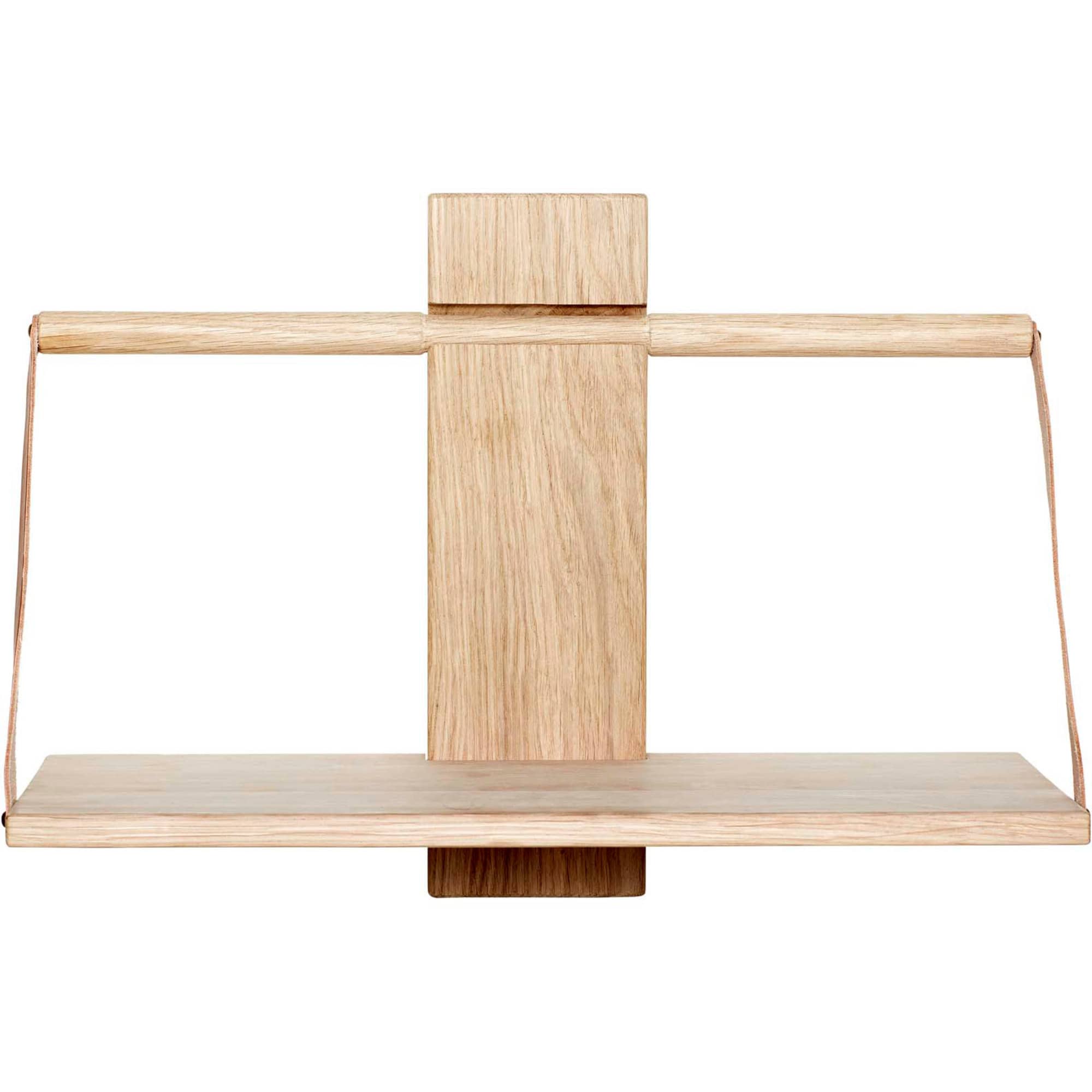 Produktfoto för Andersen Furniture Wood wall Shelf 45 x 20 x 32 cm Medium Oak