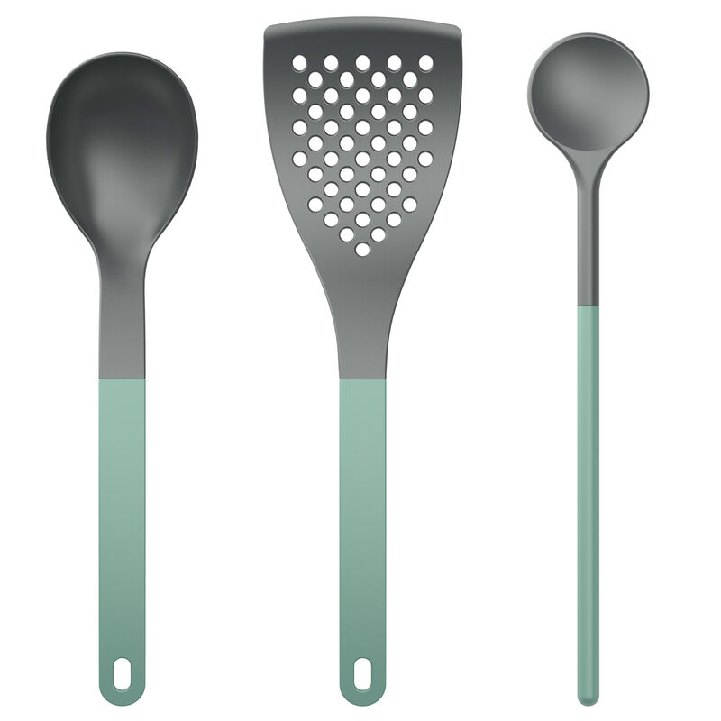 Rosti 1 Optima køkkenredskabsæt 3 dele, nordic green