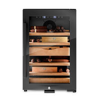 676 Humidor H45 cigarrskåp 45 liter, svart