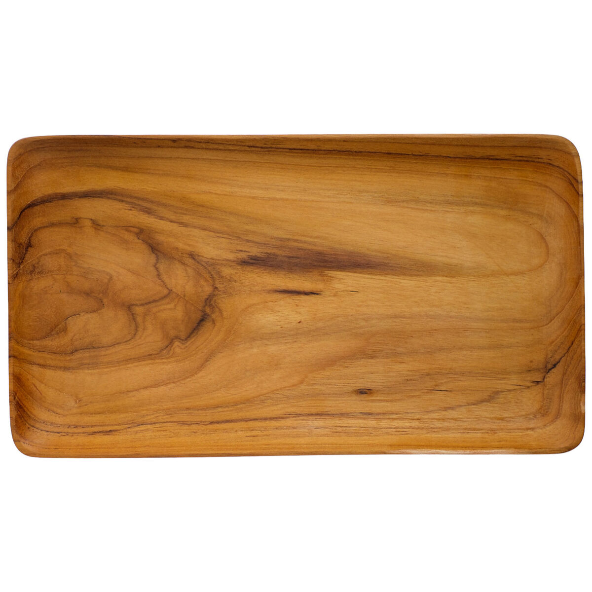 Tarjotin small 20 x 12 cm, teak