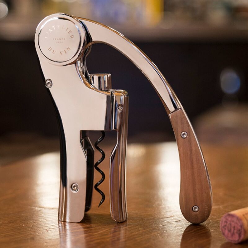 Oeno Motion Wood & Chrome korkkiruuvi