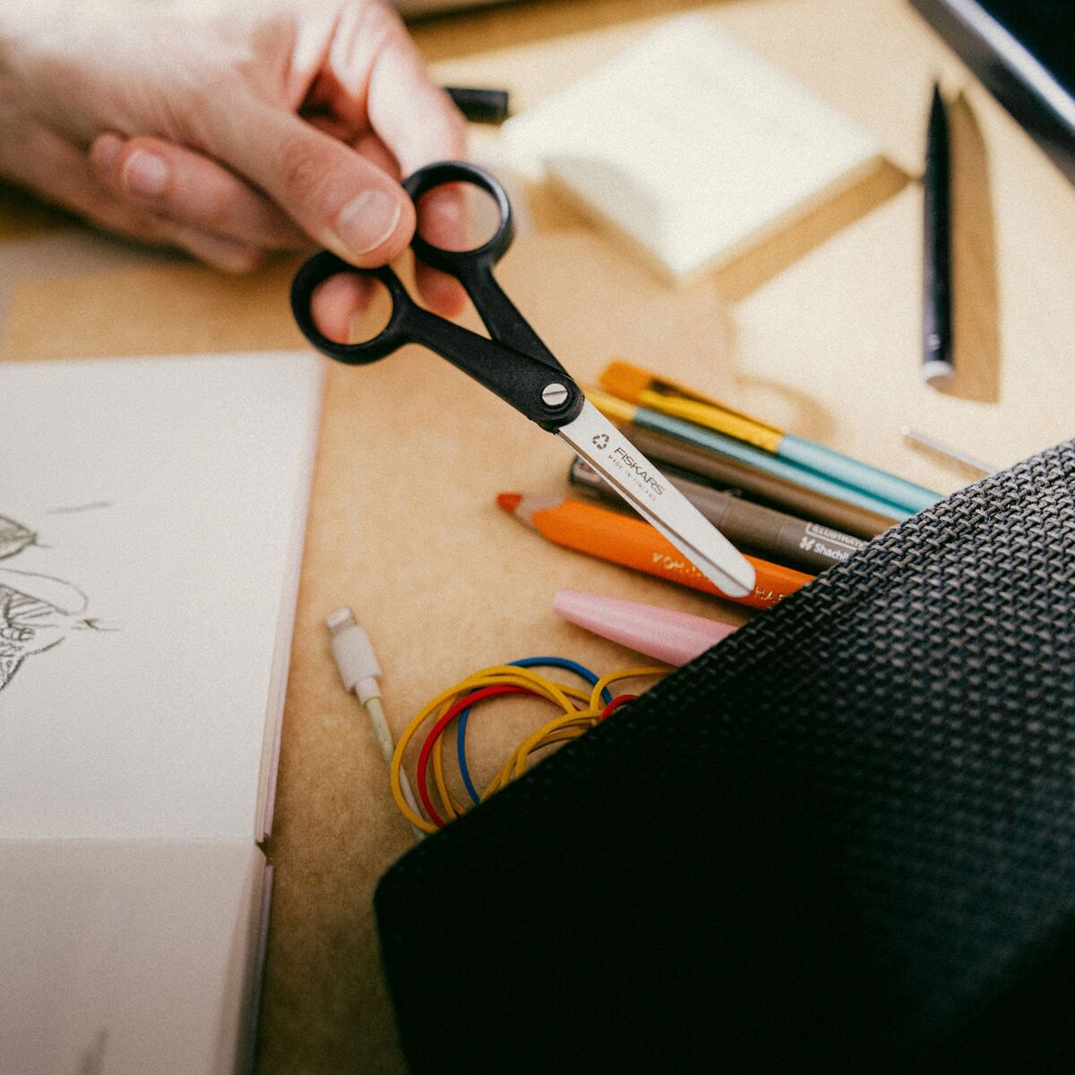 Fiskars Hobbysaks Functional Form Renew 13 cm