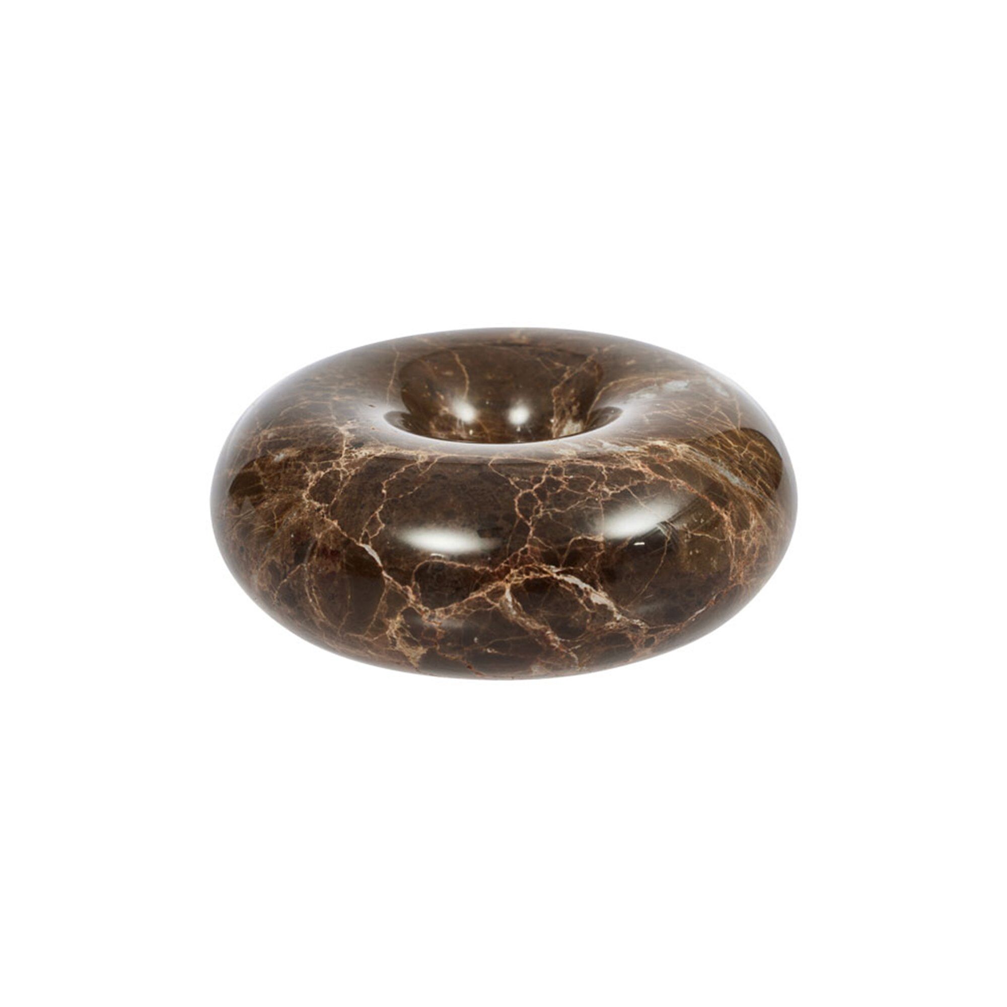 OYOY Savi marmor lysestake small 4 cm Choko