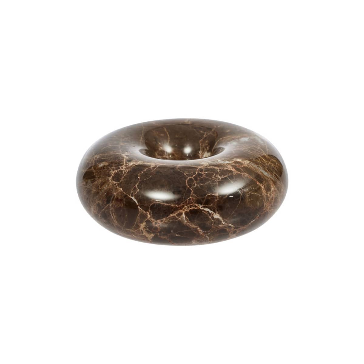 Savi kynttilänjalka marmori 4 cm, choko