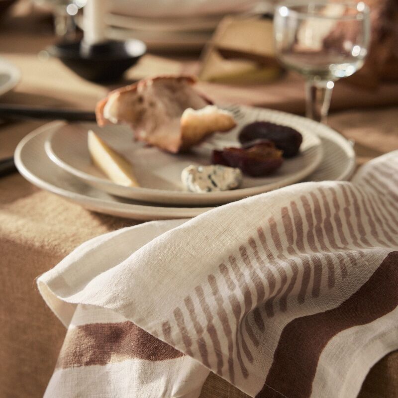 Ella lautasliina, ruskea