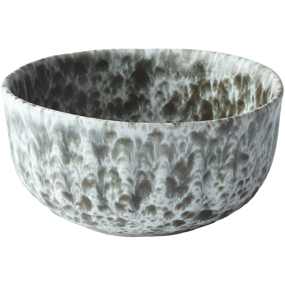 Rivoli skål small Ø14 cm, green splatter