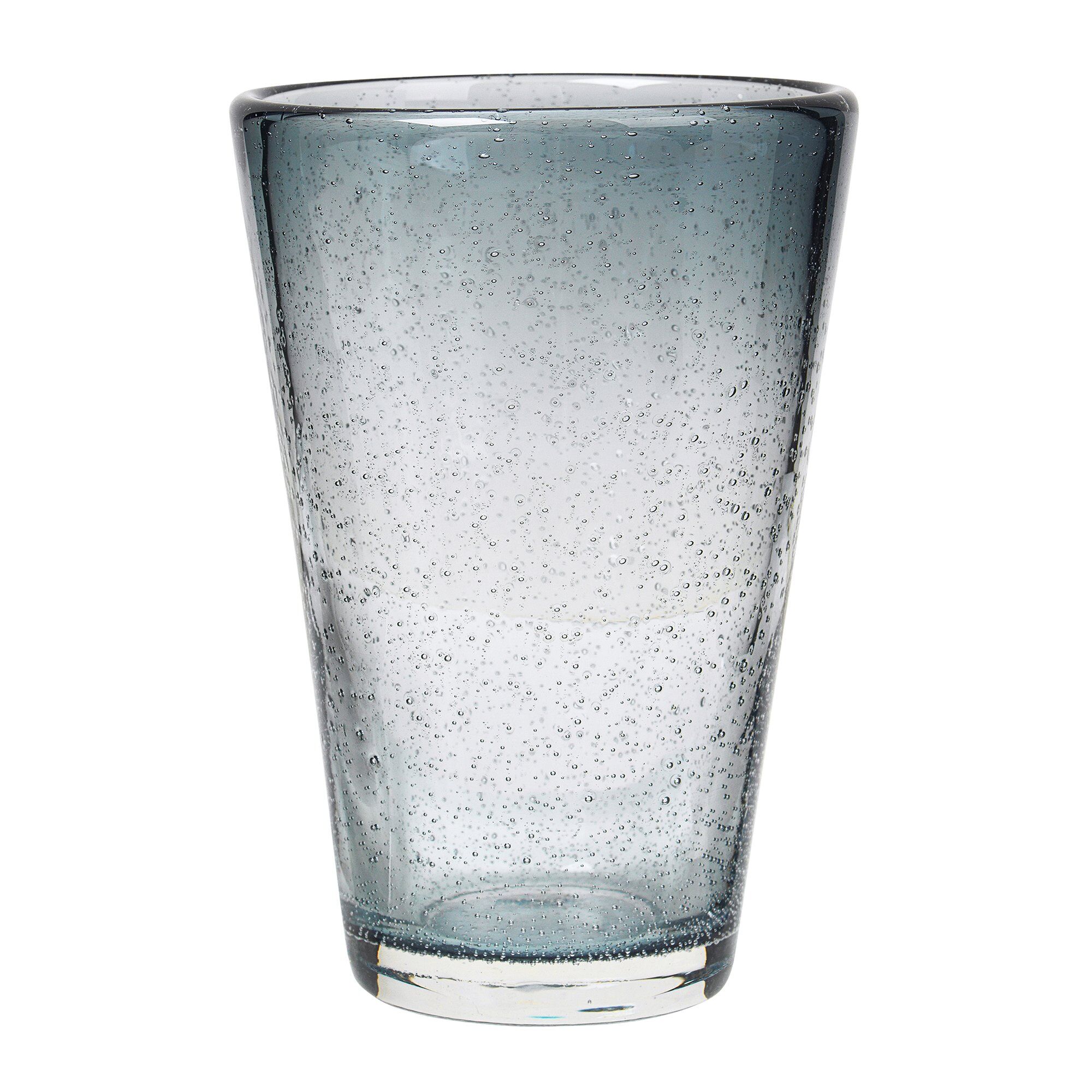 Bubble høyt glass 45 cl, grå
