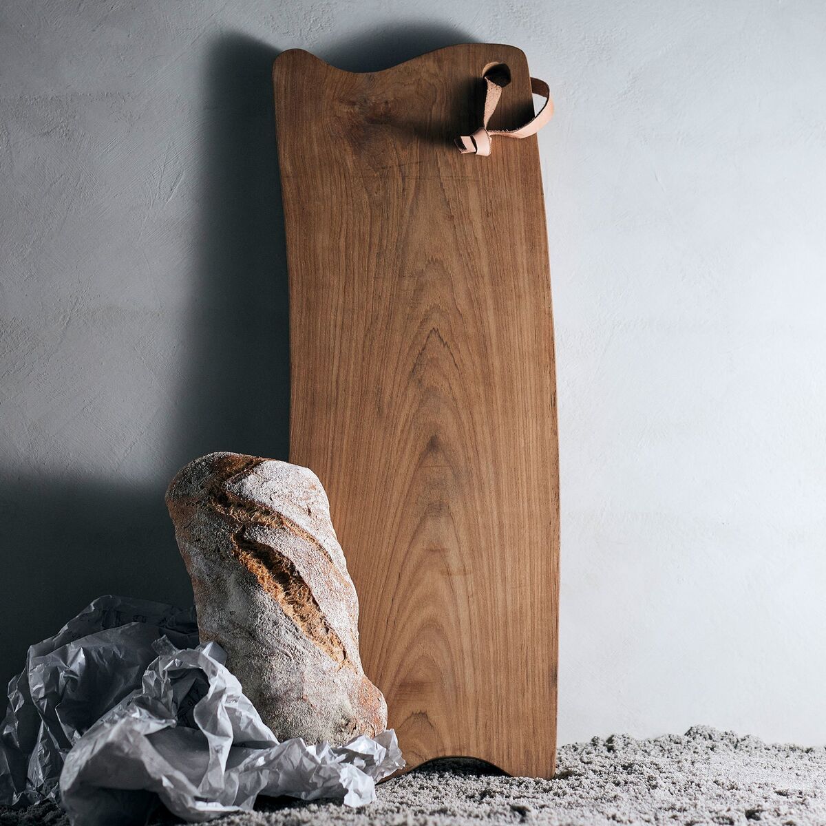 Lyon skärbräda 70x25 cm, teak