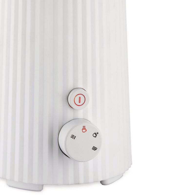 Plissé maidonvaahdotin induktiolle, valkoinen