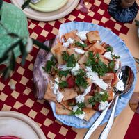 Byon Armona serveringsfad, lyseblå