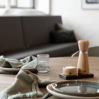 Kyoto salt- eller pepparkvarn, 17 cm, ek