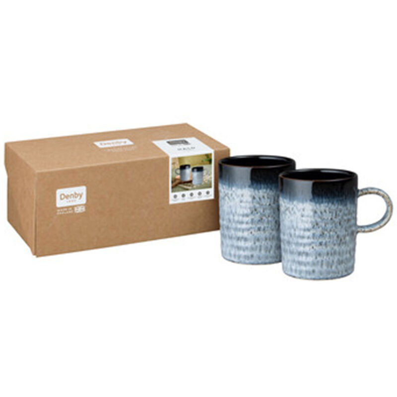 Halo Mugg 2 stk, rillet