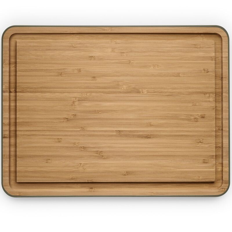 Green Tool skjærebrett med juicerille, bambus