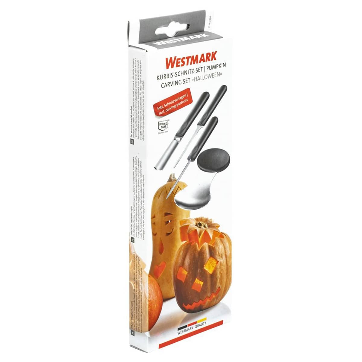 Udskæringssæt til Halloween græskar