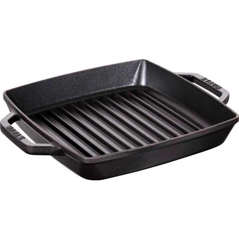 Pure Grill Kvadratisk Grillpande 33 cm Sort