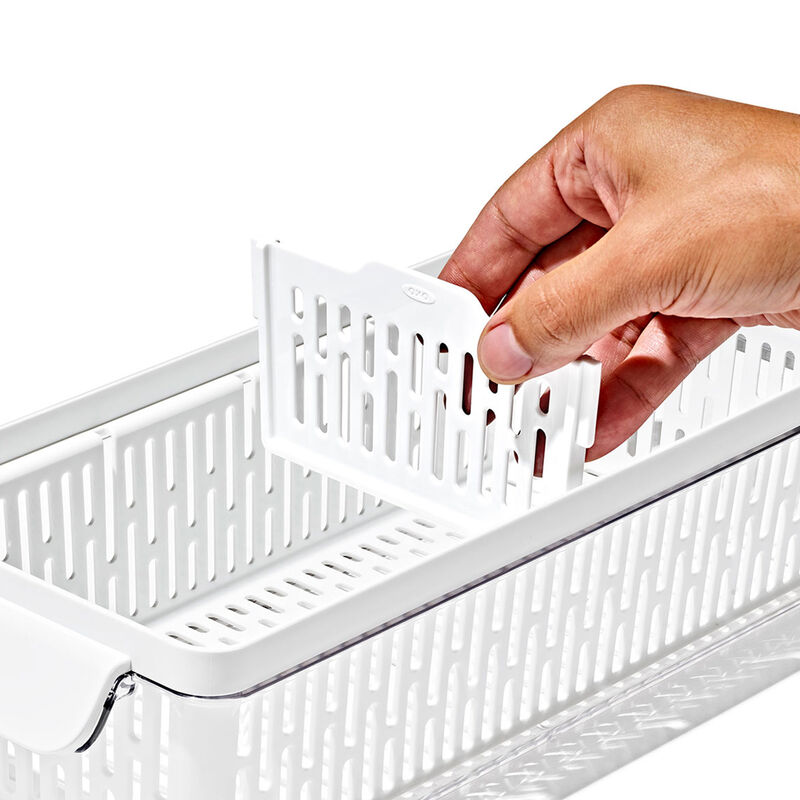 OXO-Produce Saver vihannesastia (pitkä)