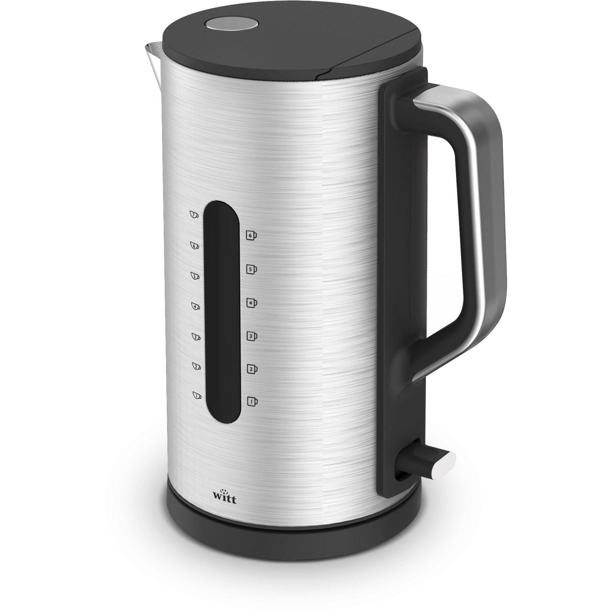 Alternativ bild 1 för Witt Premium vattenkokare 1,7 liter Rostfritt stål