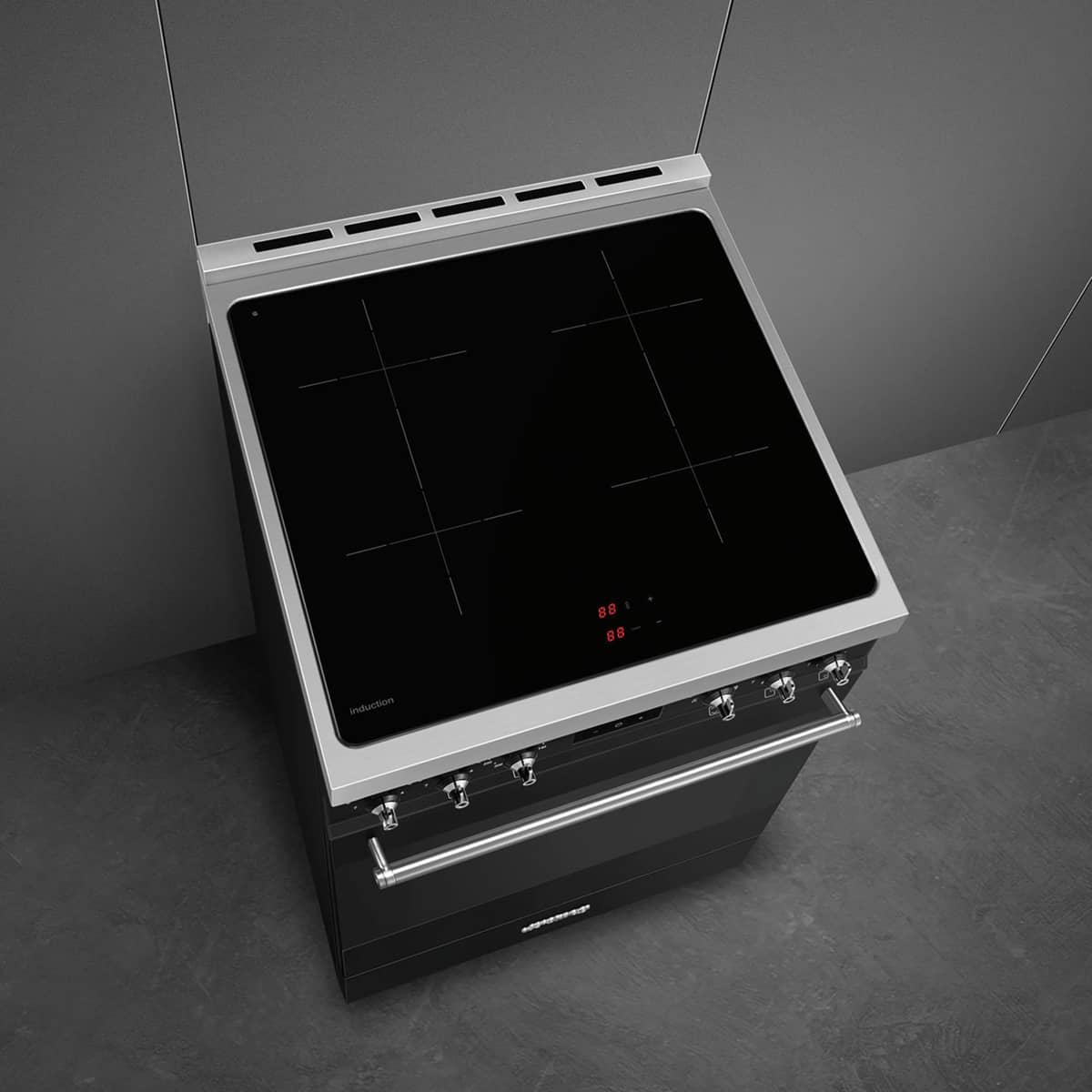C6IPMBM2 Classic induktionskomfur 60 cm, mat sort