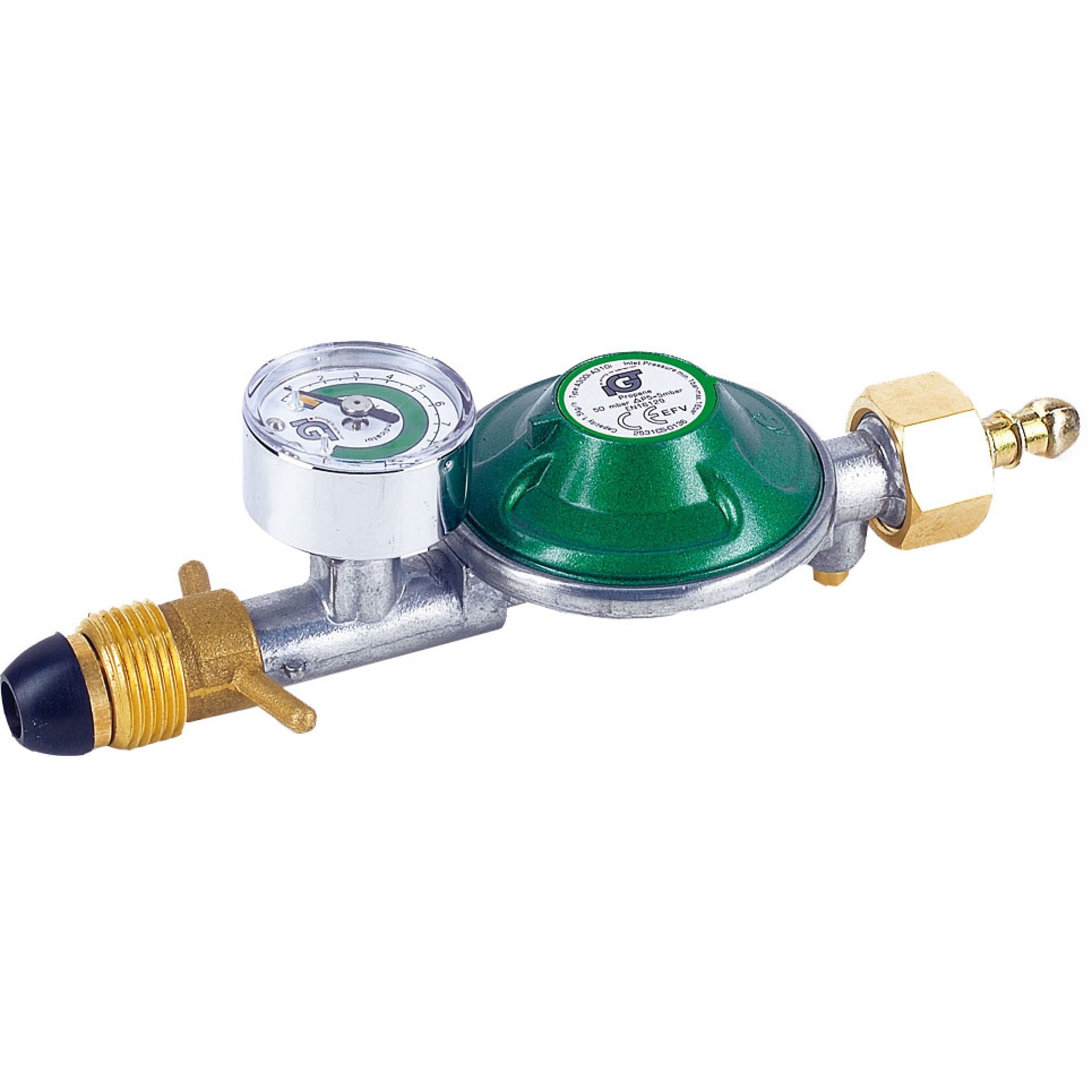 Regulator med manometer