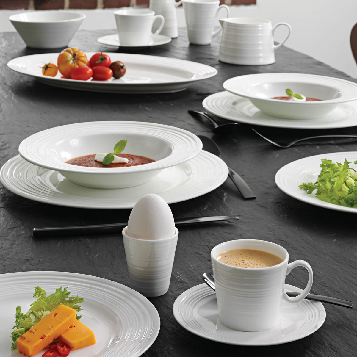 Passion-munakuppi, 4 kpl, kermanvalkoinen