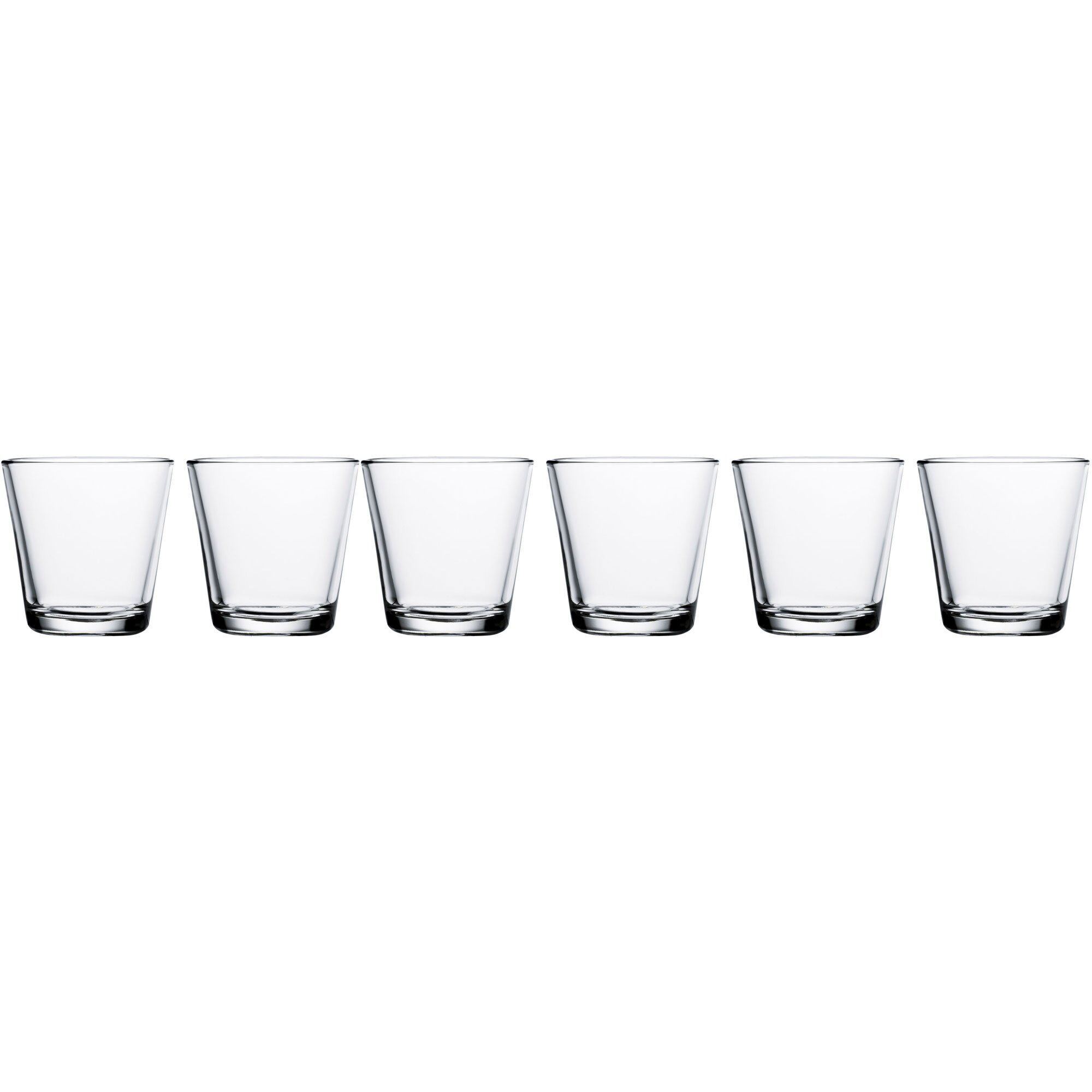 Kartio Drikkeglas 21 cl. 6 stk., klar