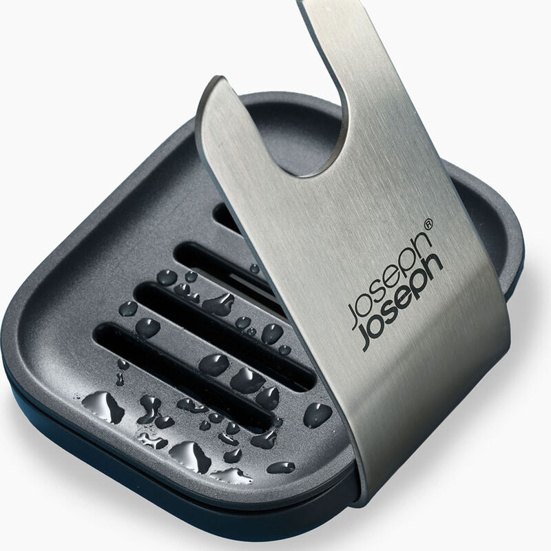 Joseph Joseph SinkTech Liten oppvaskbørste med såpedispenser og stativ